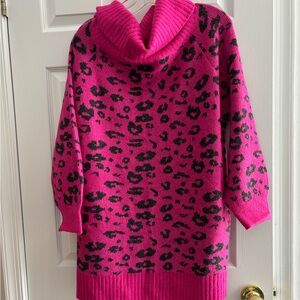 Barbie Leopard Fuzzy Sweater